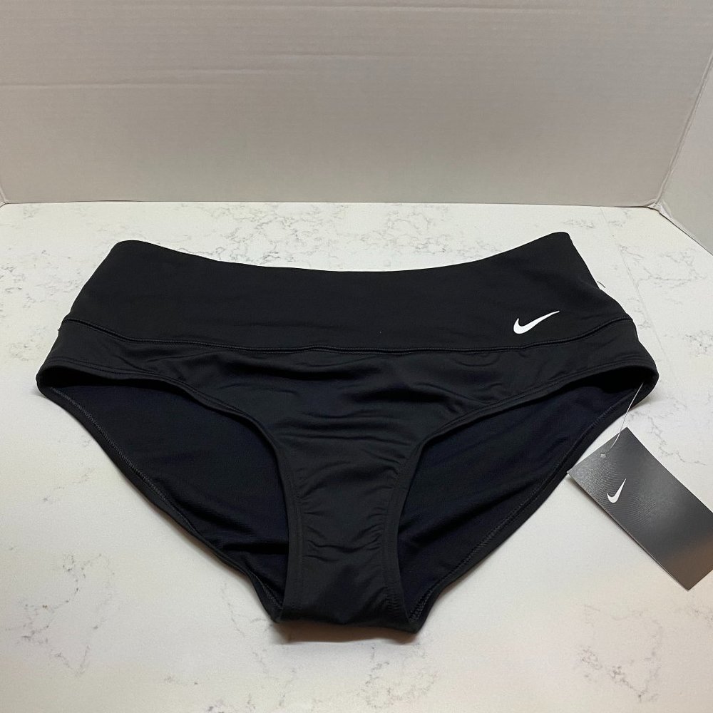 NWT Nike Black Bikini Bottom SU2285 Swimsuit